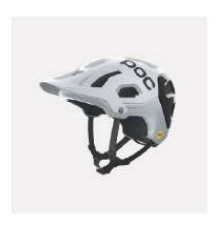 Bike Helmet POC TECTAL RACE MIPS - white/black - M