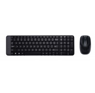 Logitech G MK220 keyboard RF Wireless QWERTY US International Black