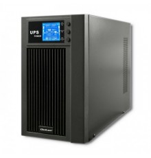Qoltec Zasilacz awaryjny UPS On-line | Pure Sine Wave | 3kVA | 2.4kW | LCD | USB