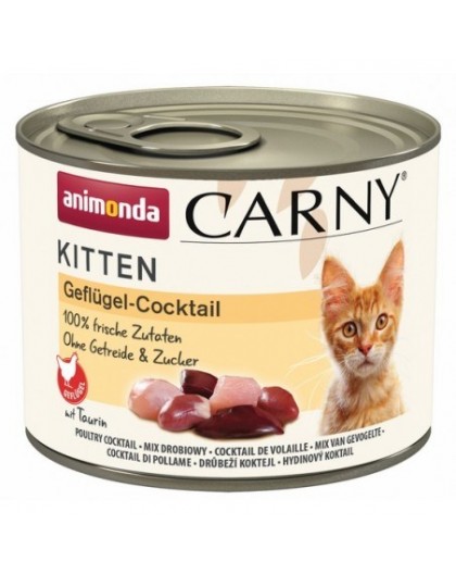 ANIMONDA Carny Kitten Poultry cocktail - wet cat food - 200g