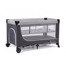 KinderKraft travel cot LEODY grey