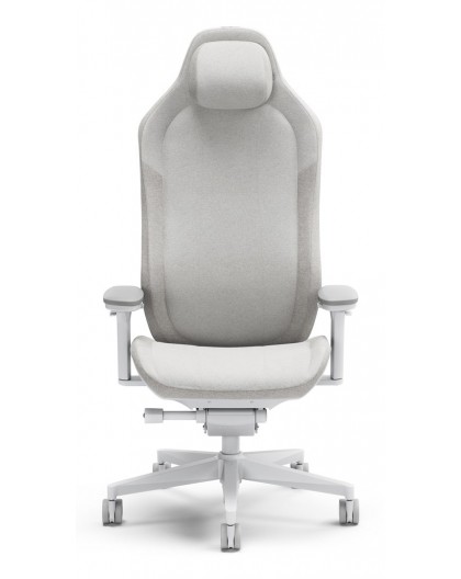 Fractal Design FD-CH-RE1F-02 video game chair PC gaming chair Padded seat White