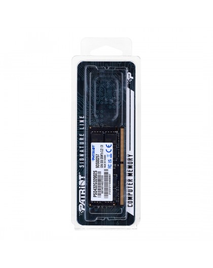 Patriot Memory Signature PSD432G32002S memory module 32 GB 1 x 32 GB DDR4 3200 MHz