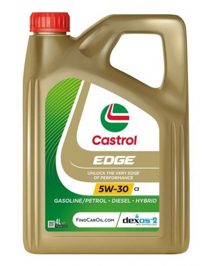 Engine Oil EDGE (4L) 5W30, API CF, SN, ACEA C3, DEXOS 2, MB 229.31, MB 229.51, RENAULT RN 0700, RENAULT RN 0710, VW 502.00, VW 5