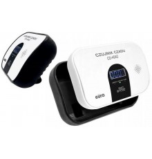 EURA CD-45A2 carbon monoxide detector freestanding, battery-operated, LCD display