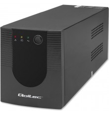 Qoltec 53776 uninterruptible power supply (UPS) Line-Interactive 1.5 kVA 900 W 4 AC outlet(s)