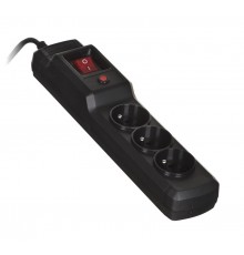 Activejet COMBO 3GN 5M black power strip with cord