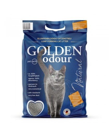 GOLDEN Odour Natural - bentonite litter - 14kg