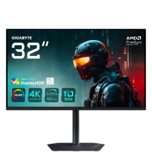 GIGABYTE MO32U 31.5" OLED 4K UHD Gaming Monitor - 3840 x 2160, 165Hz, 0.03ms, 250 cd/m², Display HDR True Black 400, HDMI 2.1, D
