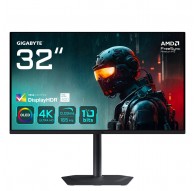 GIGABYTE MO32U 31.5" OLED 4K UHD Gaming Monitor - 3840 x 2160, 165Hz, 0.03ms, 250 cd/m², Display HDR True Black 400, HDMI 2.1, D