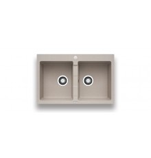 PYRAMIS SPARTA 78x50 2B sand beige sink