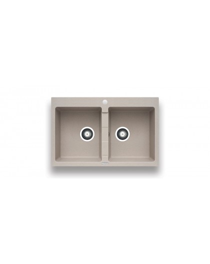 PYRAMIS SPARTA 78x50 2B sand beige sink