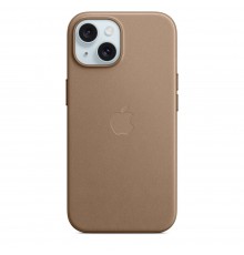Apple iPhone 15 FineWoven Case with MagSafe - Taupe