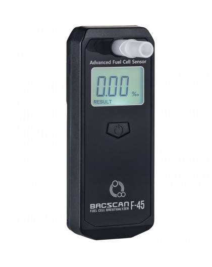 BACscan F-45 alcohol tester 0 - 4% Black