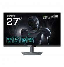 GIGABYTE G27Q2 27” 2K QHD Gaming Monitor - 2560 x 1440, 200Hz, 1ms, 350 cd/m², G-Sync Compatible, FreeSync Premium, HDR10, HDMI 