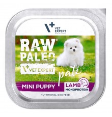 RAW PALEO Pâte Mini Puppy Lamb - wet dog food - 150g
