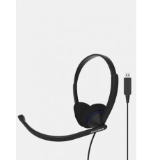 Koss CS200 USB Headset Wired Head-band Calls/Music USB Type-A Black