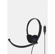 Koss CS200 USB Headset Wired Head-band Calls/Music USB Type-A Black