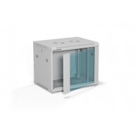 ALANTEC Racking cabinet 19" 9U 600x450, Grey FLAT PACK