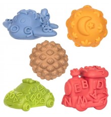 Tullo Sensory vehicles with balls – Montessori educational set, 5 pieces