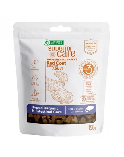 NATURE'S PROTECTION Superior Care Adult with salmon - dog treat - 150g