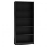Topeshop R80 CZERŃ office bookcase