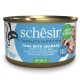 SCHESIR in jelly Tuna with sea bass - wet cat food - 85 g