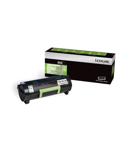 Lexmark 502 toner cartridge 1 pc(s) Original Black