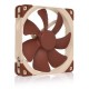 Noctua NOC-NF-A14-FLX computer cooling component Computer case Fan 14 cm Beige, Brown