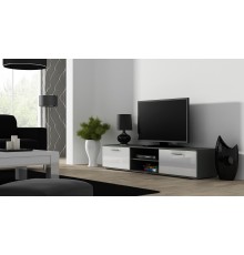 Cama TV stand SOHO 180 grey/white gloss