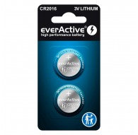 Lithium batteries mini everActive CR2016 blister 2 pcs.