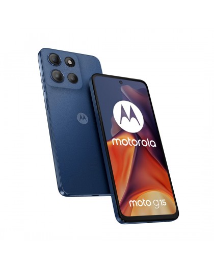 Motorola moto g15 17.1 cm (6.72") Dual SIM Android 15 4G USB Type-C 8 GB 128 GB 5200 mAh Navy
