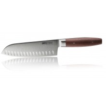GEFU ENNO Santoku Knife with Grooves 18 cm