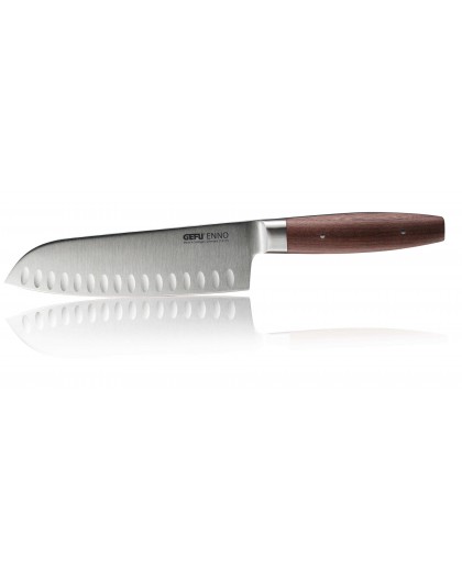 GEFU ENNO Santoku Knife with Grooves 18 cm