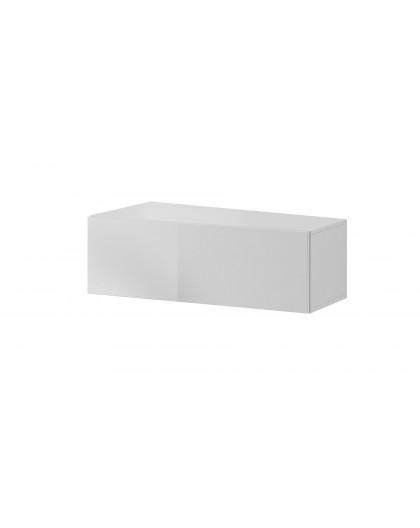 Cama TV stand VIGO SLANT '90' 30/90/40 white/white gloss