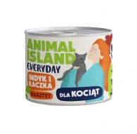 ANIMAL ISLAND Everyday Turkey and duck for kittens - wet cat food - 185g