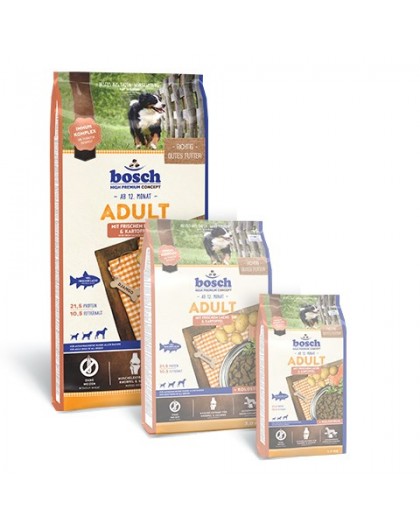 Bosch ADULT WITH FRESH SALMON & POTATO