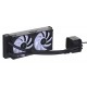 DeepCool LD240 Processor All-in-one liquid cooler 12 cm Black 1 pc(s)