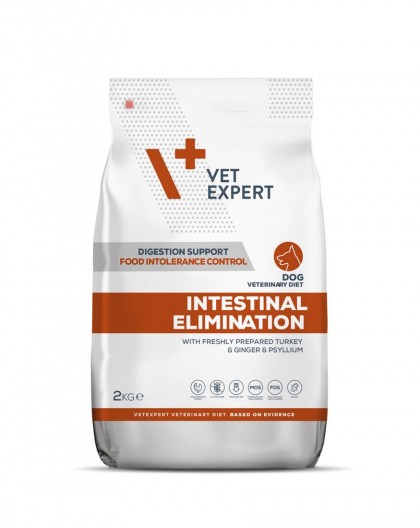 VET EXPERT Veterinary Diet Intestinal Elimination Dog – dry dog food – 2 kg