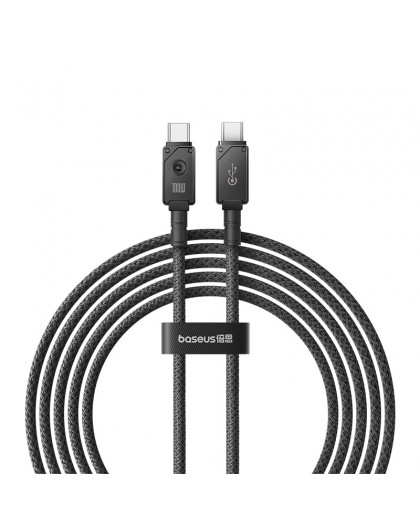 Baseus Unbreakable USB C to USB C cable 2 m 100 W White