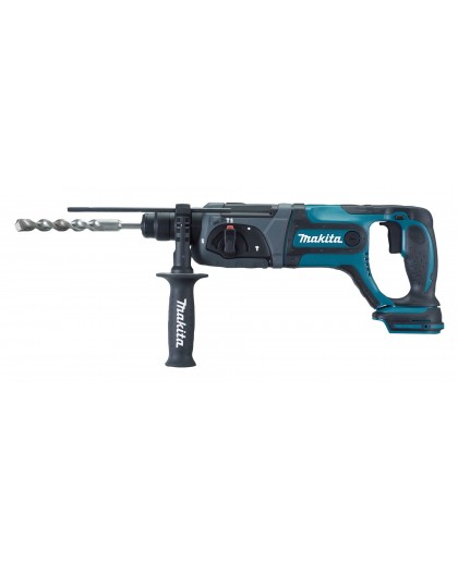 MAKITA ROTARY HAMMER DRILL WITH FORGING OPTION 18V 2J WITHOUT BATTERIES AND CHARGER DHR241Z