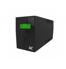 Green Cell UPS01LCD uninterruptible power supply (UPS) Line-Interactive 0.6 kVA 360 W 2 AC outlet(s)