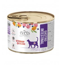 4VETS Natural Gastro Intestinal Cat - wet cat food - 185 g