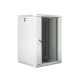 Lanberg WF01-6618-10S rack cabinet 18U Wall mounted rack Grey