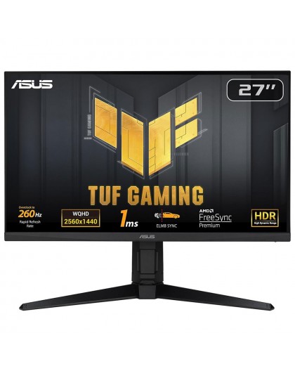 ASUS TUF Gaming VG27AQML1A computer monitor 68.6 cm (27") 2560 x 1440 pixels Wide Quad HD LCD Black