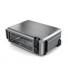 Ninja SP101 Single 10 L Stand-alone 2400 W Hot air fryer Black, Stainless steel