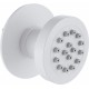 Concealed round shower nozzle