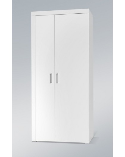 Cama wardrobe SAMBA white/white gloss