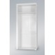 Cama wardrobe SAMBA white/white gloss