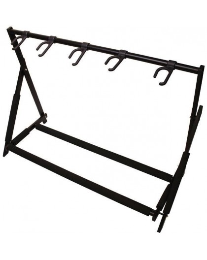 Hamilton KB5500G Stand for Five Guitars